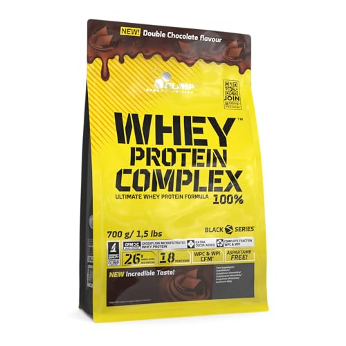 Olimp Whey Protein Complex 100% (700 g) - Double Chocolate