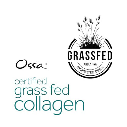 Ossa Certified Grassfed Collagen Peptides Powder-Supplement for Joint, Gut, Hair, Skin & Nails