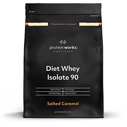 Protein Works - Diet Whey Protein Isolate 90 | Whey Isolate Protein Powder | Low Calorie Protein Shake