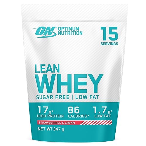 Optimum Nutrition Lean Whey Protein Powder, Low Fat, Sugar Free Diet Protein Powder