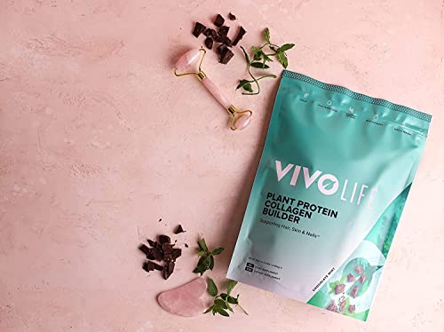 Vivo Life - Plant Protein Collagen Builder with Vitamin C, Amino Acids and Hyaluronic Acid