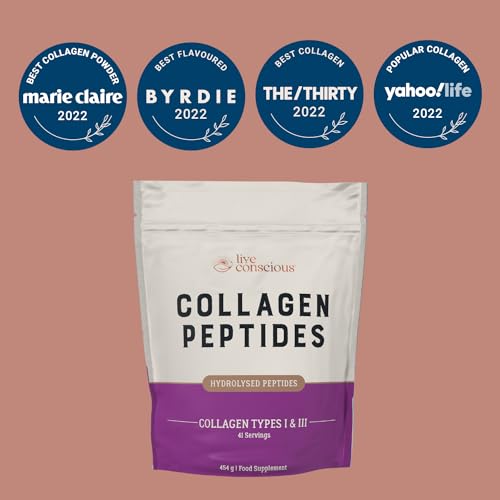 Collagen Peptides Powder - Grass-Fed Hydrolysed Collagen Powder Supplement