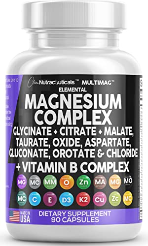 Magnesium Complex 2285mg with Glycinate Citrate Malate Oxide Taurate