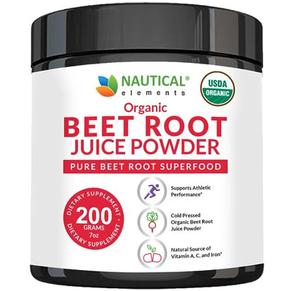 Beet Juice Powder Organic - Cold Pressed - 20:1 Concentrate - Concentrated Beet Root