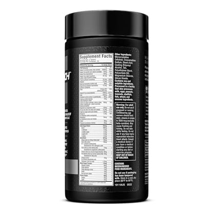 MuscleTech Platinum Multivitamin for Immune Support 18 Vitamins & Minerals Vitamins A