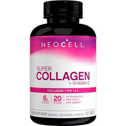 Neocell Super Collagen Vitamin C - Pack of 120 Tablets