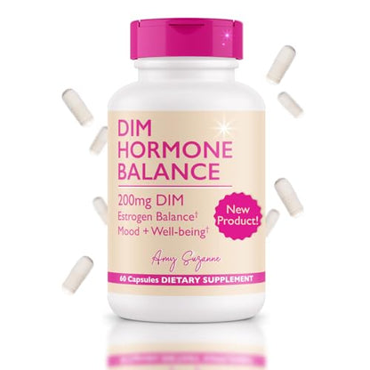 Amy Suzanne DIM Supplement - Menopause, PMS, and Hormonal Acne Support - Estrogen Metabolism