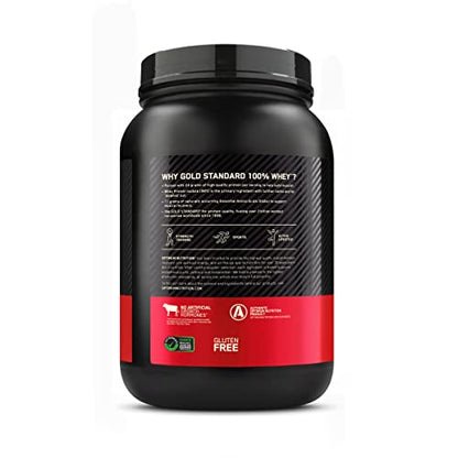 Optimum Nutrition Gold Standard 100% Whey Protein Powder, Strawberries & Cream