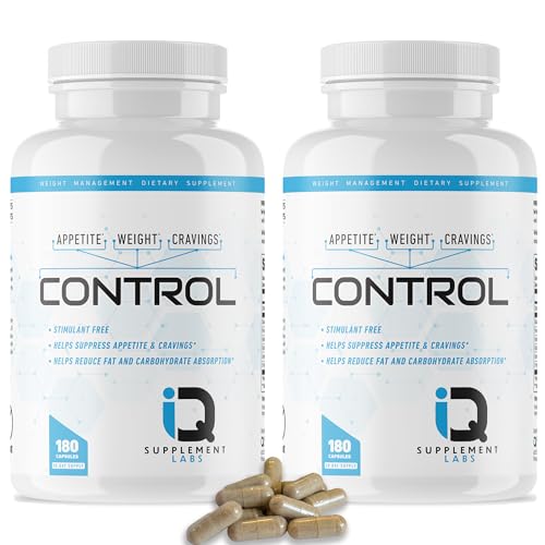 Control-Appetite Suppressant | Hunger Suppression, Fat & Carb Blocker, Reduce Cravings