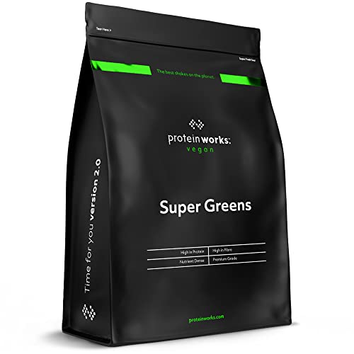 Protein Works Super Greens Powder | Nutrient Dense Detox Shake | Supports Immune System