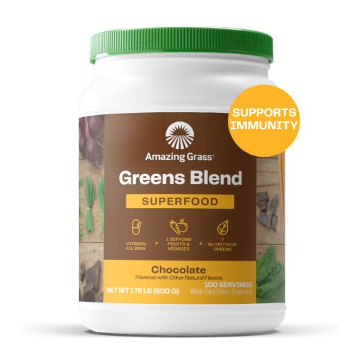 Amazing Grass Greens Blend Superfood: Super Greens Powder Smoothie