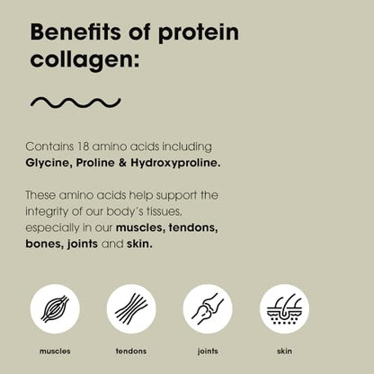 Feel Complete - High Protein Collagen - Premium Type 1 & 3 Hydrolysed Bovine Collagen - Halal - Skin, Hair & Nail