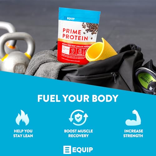 Equip Foods Prime Protein - Grass Fed Beef Protein Powder Isolate - Paleo and Keto