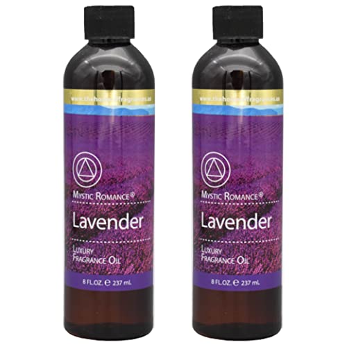 2 X Lavender Scent Fragrance Oil Burner Warmer Air Diffuser Aromatherapy Spa 8oz