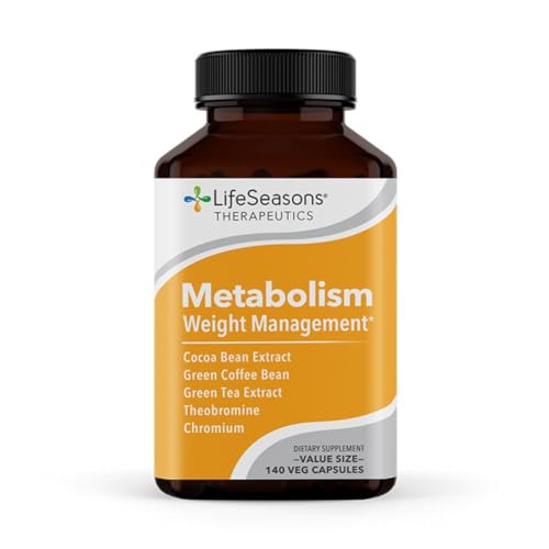 LifeSeasons - Metabolism - Weight Control Support and Energy Booster Supplement 