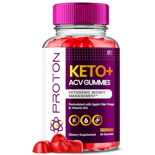 Proton Keto ACV Gummies Advanced Weight Loss 1000 MG, Proton Keto ACV Gummies