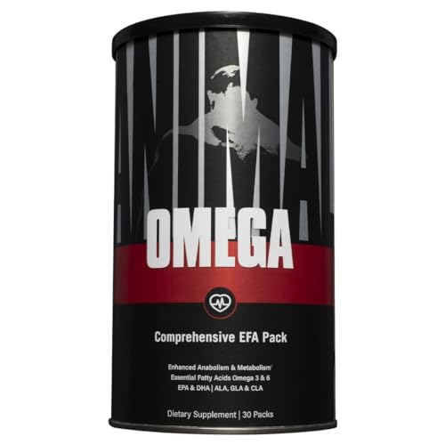 Animal Omega – Omega 3 & 6 Supplement – Fish Oil, Flaxseed Oil, Salmon Oil, Cod Liver