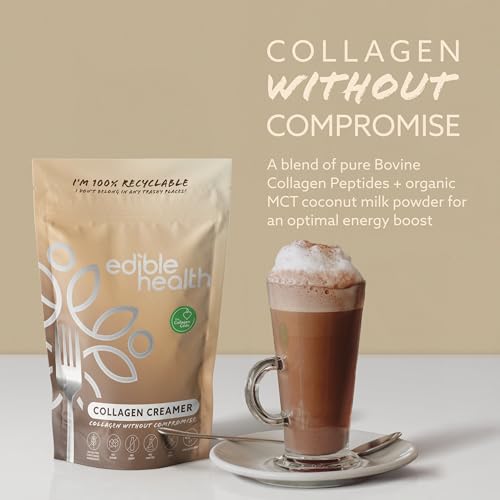 High Protein Bovine Collagen Creamer, Great With Coffee, Hot Chocolate, Smoothies & Porridge