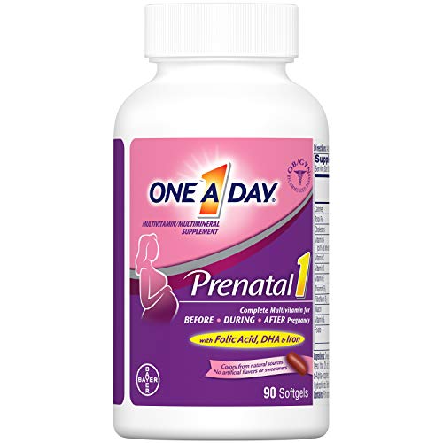 One A Day Women's Prenatal 1 Multivitamin, Supplement for Before, During, and Post Pregnancy