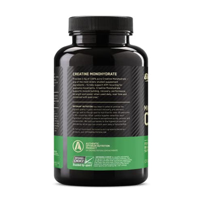 Optimum Nutrition Micronized Creatine Monohydrate Capsules, Keto Friend