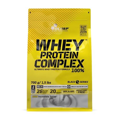 Olimp Whey Protein Complex 100% (700 g) - White Chocolate with Raspberry