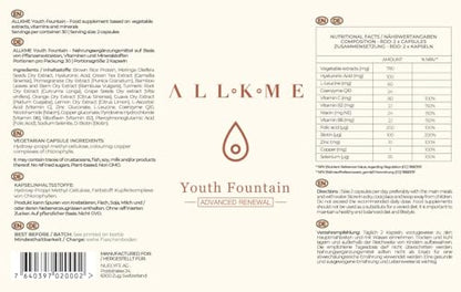 ALLKME Vegan Collagen Booster, Winner of Switzerland Prestige Award