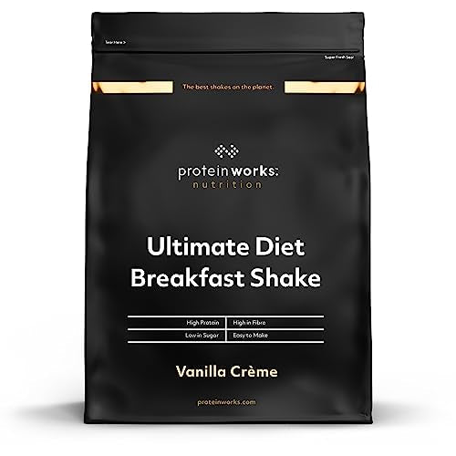 Protein Works - Ultimate Diet Breakfast Shake | Low Calorie Breakfast Shake | Low Sugar High Protein Breakfast