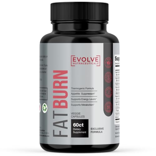 Evolve Nutraceuticals Fat Burn Energy and Craving Support - 60ct