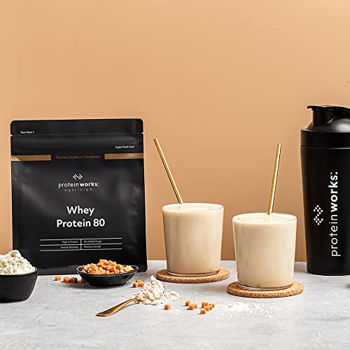 Protein Works - Whey Protein 80 Powder | Low Calorie Protein Shake | Whey Protein Shake