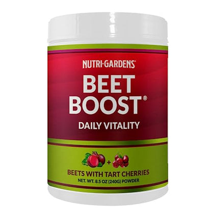 BEET BOOST for Stamina by NutriGardens - Increase Endurance & Circulation – Concentrated