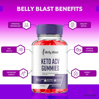 (2 Pack) Belly Blast Keto, Belly Blast Keto Gummies, Belly Blast Keto ACV Gummies Advanced