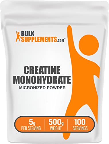 BULKSUPPLEMENTS.COM Creatine Monohydrate Powder - Creatine Supplement