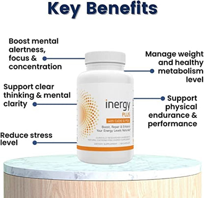 Better Body Co. InergyPLUS | Energy Vitamins for Women, Fatigue, Natural Energy