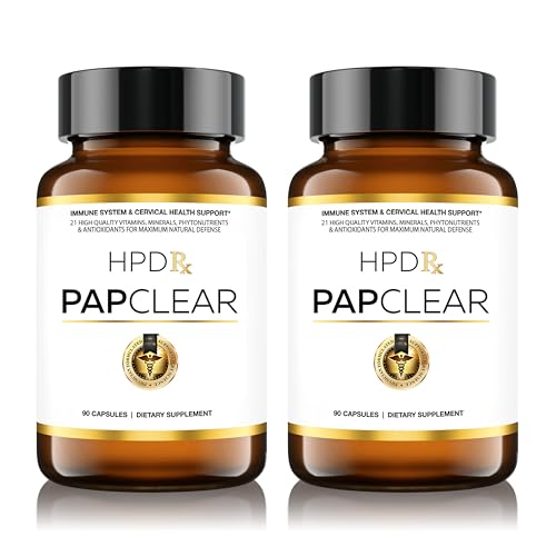 HPD Rx PAPCLEAR Physician Formulated | All Natural HPV Immune Support Supplement 