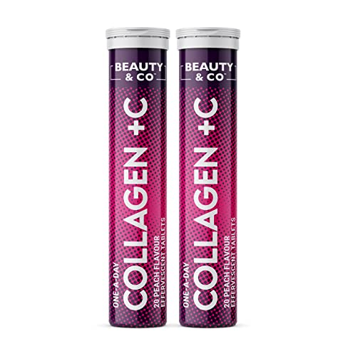 Collagen Effervescent - Marine Collagen & Vitamin C (2 Tubes)