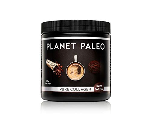 Planet Paleo Pure Collagen Keto Coffee with MCT Powder