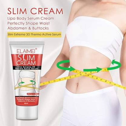 Hot Cream 2 Pack, Slimming Hot Cream for Belly Burns Fat, Slimming Cream Fat Burning