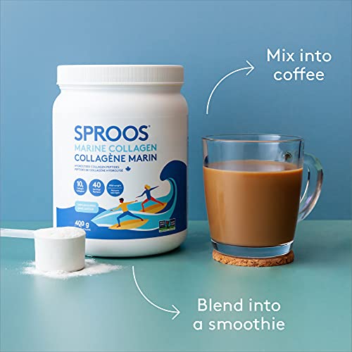 SPROOS - Marine Collagen - Beverage Powder - Hydrolised Collagen Peptides