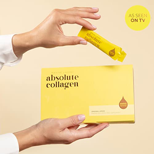 Absolute Collagen Marine Liquid Collagen Supplement for Women - 8000mg Collagen in Each Sachet