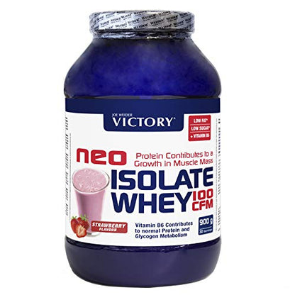 Joe Weider Victory Neo Iso Whey 100CFM 900gr Strawberry; 100% Whey Protein Isolate