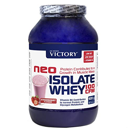 Joe Weider Victory Neo Iso Whey 100CFM 900gr Strawberry; 100% Whey Protein Isolate