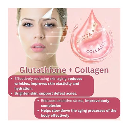 Glutathione Skin Care, Gummies Collagen,Glutathione Collagen Gummies, for Skin Care