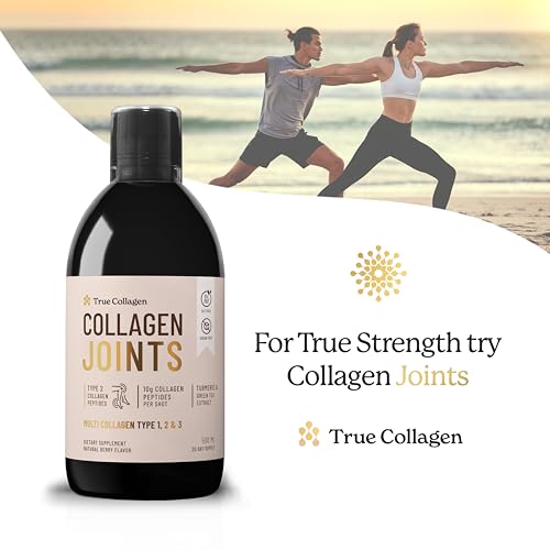 True Collagen - Premium 11000mg Collagen Marine I Pure Hydrolyzed Collagen (Type I & III)