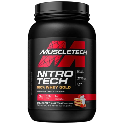 Whey Protein Powder | MuscleTech Nitro-Tech Whey Gold Protein Powder