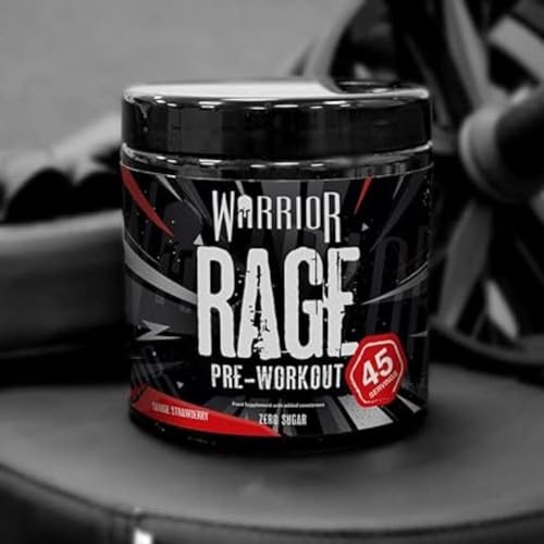 Warrior, Rage - Pre-workout Powder - 392g - Energy Drink Supplement with Vitamin C