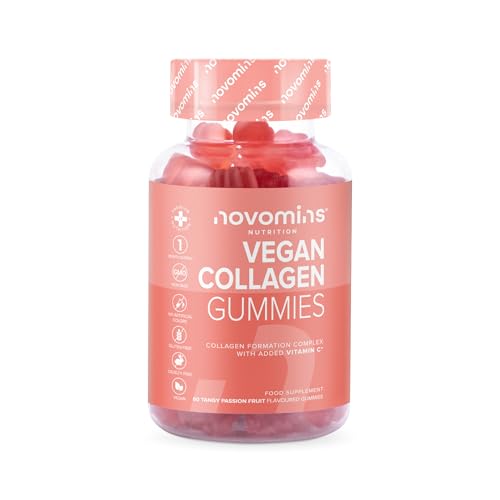 Vegan Collagen Gummies – Advanced Superfood Blend – Vegan Collagen Alternative for Women and Men – Infused with Vitamin C