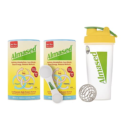 Almased Protein Powder for Weight Loss Kit for Men & Women, Natural Meal Replacement 