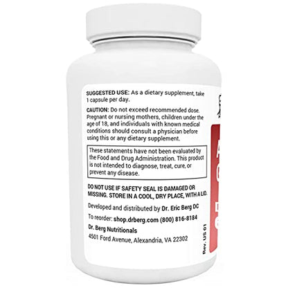 Dr. Berg's Adrenal Glandular - Cortisol Manager, More Energy, Focus, Stress and Immunity