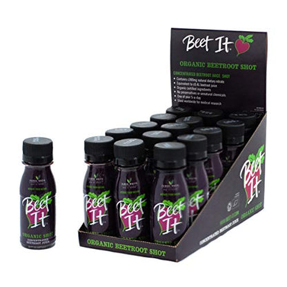 BEET IT Circulation - Organic Beet juice shots - Concentrated Non GMO Beet shots 