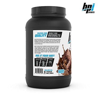 BPI Sports Iso Hd – 100% Whey Protein isolates – Muscle Growth, Recovery, Weight Loss,